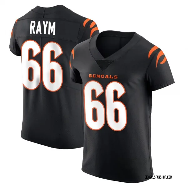 Men's Andrew Raym Cincinnati Bengals Elite Black Team Color Vapor Untouchable Jersey