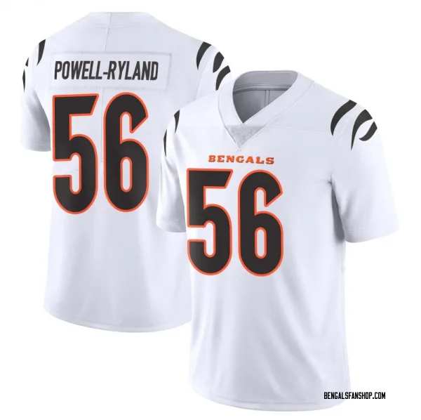 Men's Antwaun Powell-Ryland Cincinnati Bengals Limited White Vapor Untouchable Jersey
