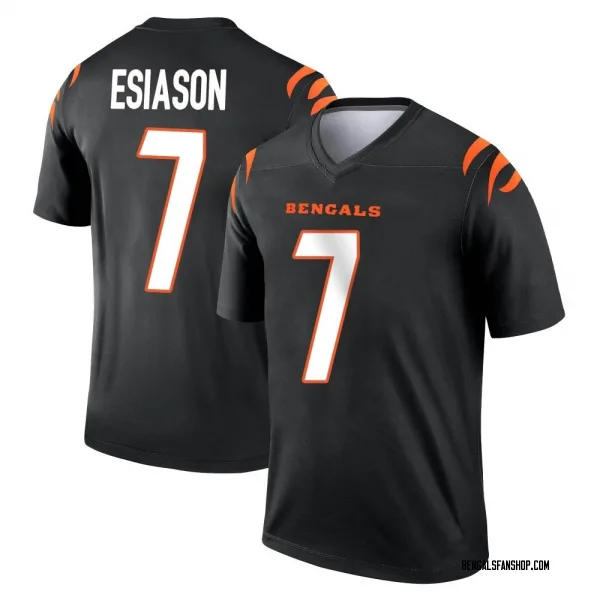 Men's Boomer Esiason Cincinnati Bengals Legend Black Jersey
