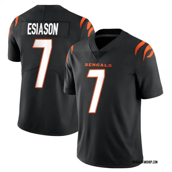 Men's Boomer Esiason Cincinnati Bengals Limited Black Team Color Vapor Untouchable Jersey