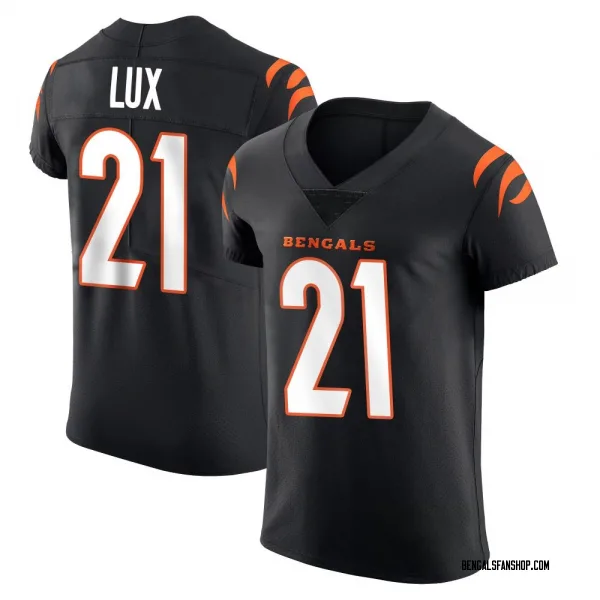 Men's Bralyn Lux Cincinnati Bengals Elite Black Team Color Vapor Untouchable Jersey