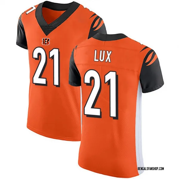 Men's Bralyn Lux Cincinnati Bengals Elite Orange Alternate Vapor Untouchable Jersey