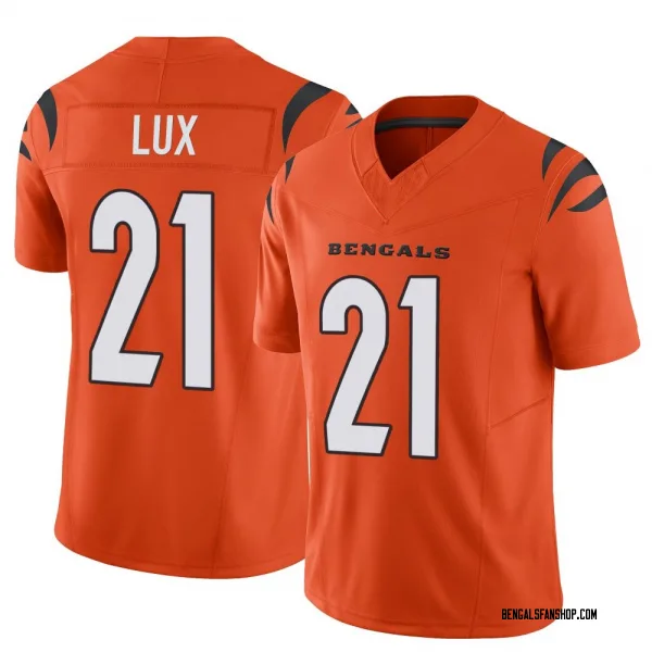 Men's Bralyn Lux Cincinnati Bengals Limited Orange Vapor F.U.S.E. Jersey