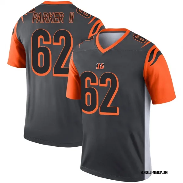 Men's Brian Parker II Cincinnati Bengals Legend Silver Jersey
