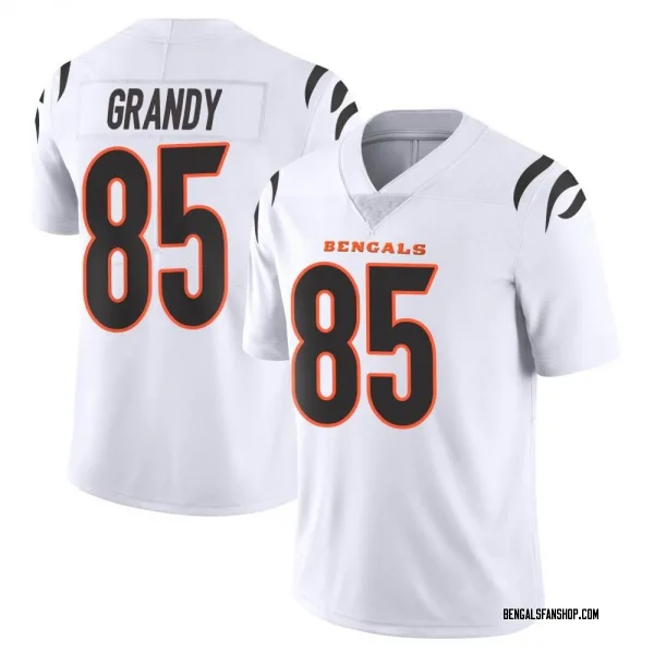 Men's Cam Grandy Cincinnati Bengals Limited White Vapor Untouchable Jersey