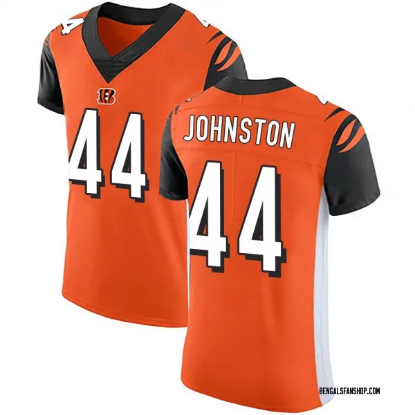 Men's Clay Johnston Cincinnati Bengals Elite Orange Alternate Vapor Untouchable Jersey