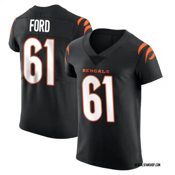 Men's Cody Ford Cincinnati Bengals Elite Black Team Color Vapor Untouchable Jersey