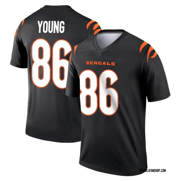 Men's Colbie Young Cincinnati Bengals Legend Black Jersey