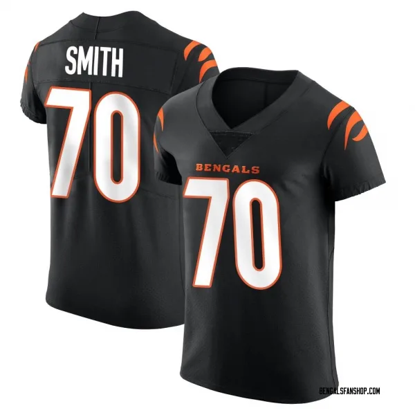 Men's D'Ante Smith Cincinnati Bengals Elite Black Team Color Vapor Untouchable Jersey