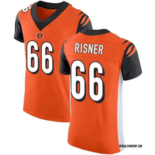 Men's Dalton Risner Cincinnati Bengals Elite Orange Alternate Vapor Untouchable Jersey