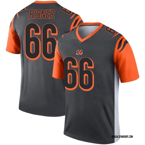 Men's Dalton Risner Cincinnati Bengals Legend Silver Jersey