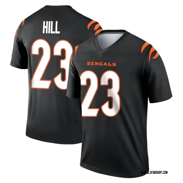 Men's Dax Hill Cincinnati Bengals Legend Black Jersey