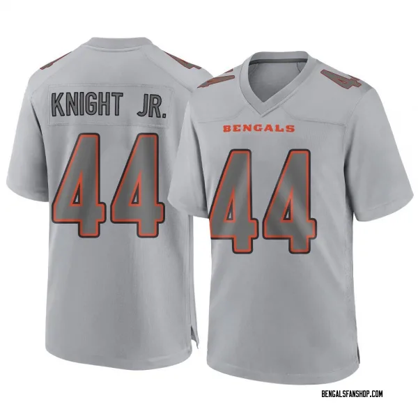 Men's Demetrius Knight Jr. Cincinnati Bengals Game Gray Atmosphere Fashion Jersey