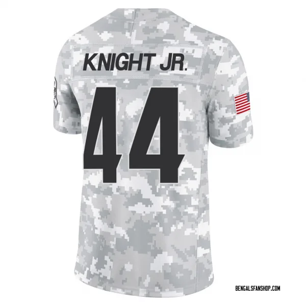 Men's Demetrius Knight Jr. Cincinnati Bengals Limited Arctic Camo 2024 Salute to Service Jersey