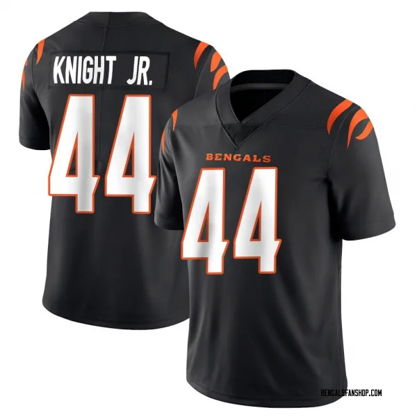 Men's Demetrius Knight Jr. Cincinnati Bengals Limited Black Team Color Vapor Untouchable Jersey
