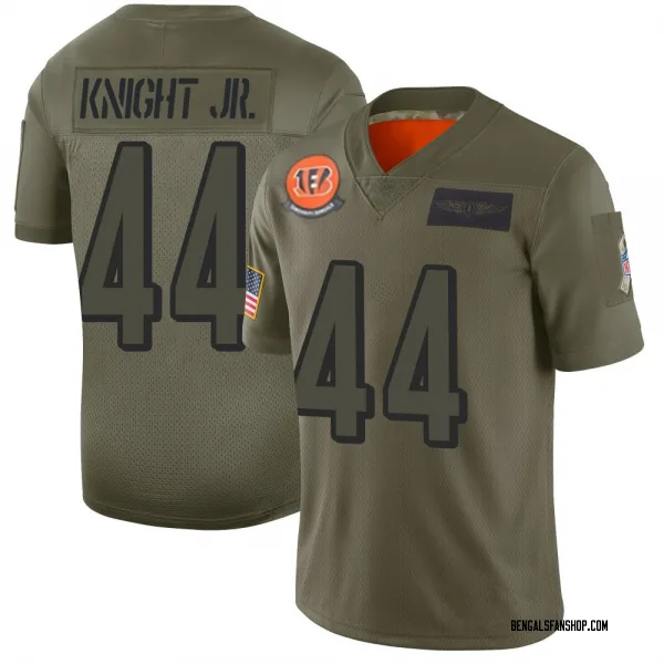 Men's Demetrius Knight Jr. Cincinnati Bengals Limited Camo 2019 Salute to Service Jersey