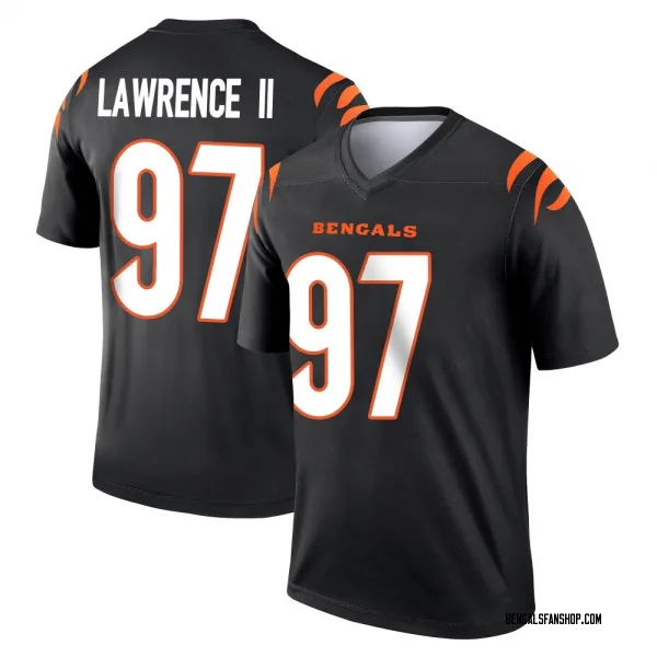 Men's Dexter Lawrence II Cincinnati Bengals Legend Black Jersey