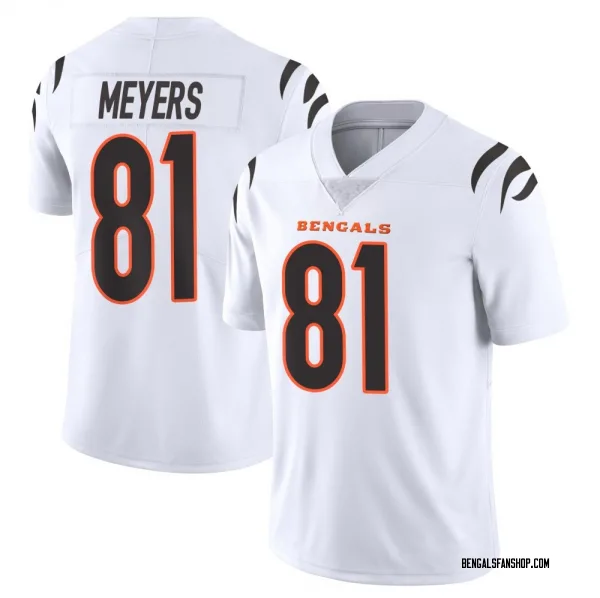 Men's Dohnte Meyers Cincinnati Bengals Limited White Vapor Untouchable Jersey