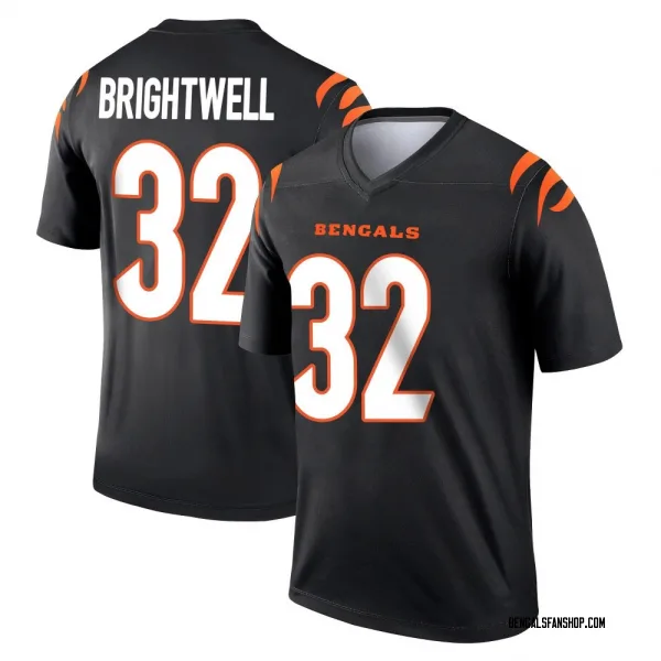 Men's Gary Brightwell Cincinnati Bengals Legend Black Jersey