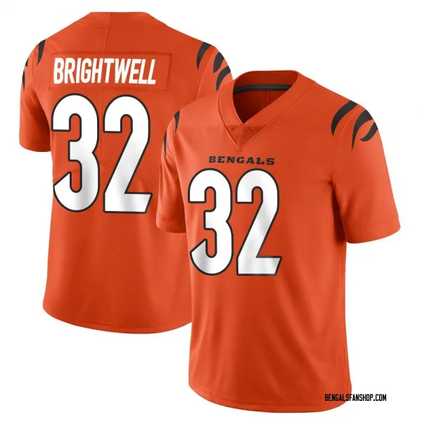 Men's Gary Brightwell Cincinnati Bengals Limited Orange Vapor Untouchable Jersey
