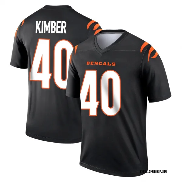 Men's Jalen Kimber Cincinnati Bengals Legend Black Jersey