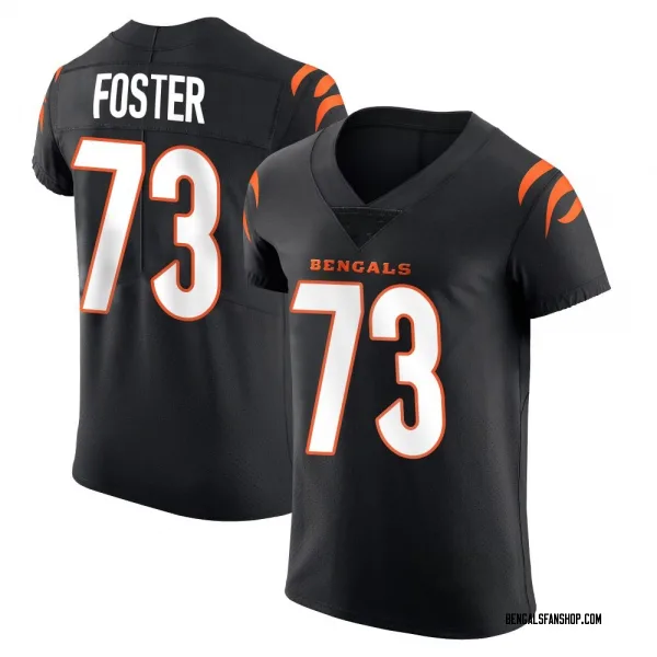 Men's Javon Foster Cincinnati Bengals Elite Black Team Color Vapor Untouchable Jersey