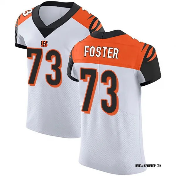 Men's Javon Foster Cincinnati Bengals Elite White Vapor Untouchable Jersey