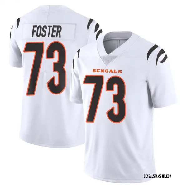 Men's Javon Foster Cincinnati Bengals Limited White Vapor Untouchable Jersey