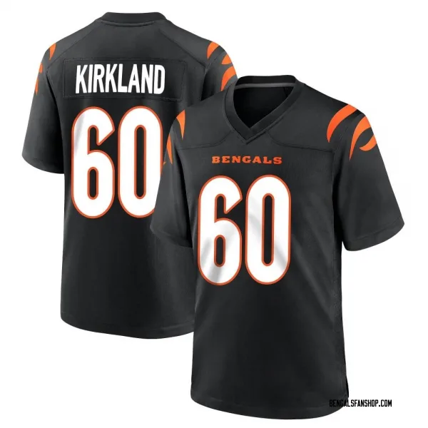 Men's Jaxson Kirkland Cincinnati Bengals Game Black Team Color Jersey