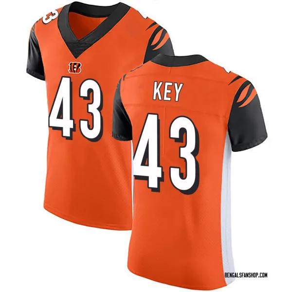 Men's Jaylen Key Cincinnati Bengals Elite Orange Alternate Vapor Untouchable Jersey