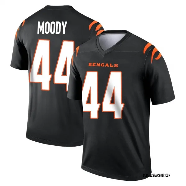 Men's Jaylen Moody Cincinnati Bengals Legend Black Jersey