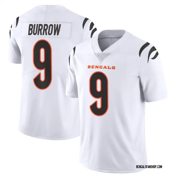Men's Joe Burrow Cincinnati Bengals Limited White Vapor Untouchable Jersey