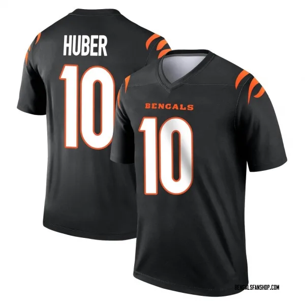 Men's Kevin Huber Cincinnati Bengals Legend Black Jersey