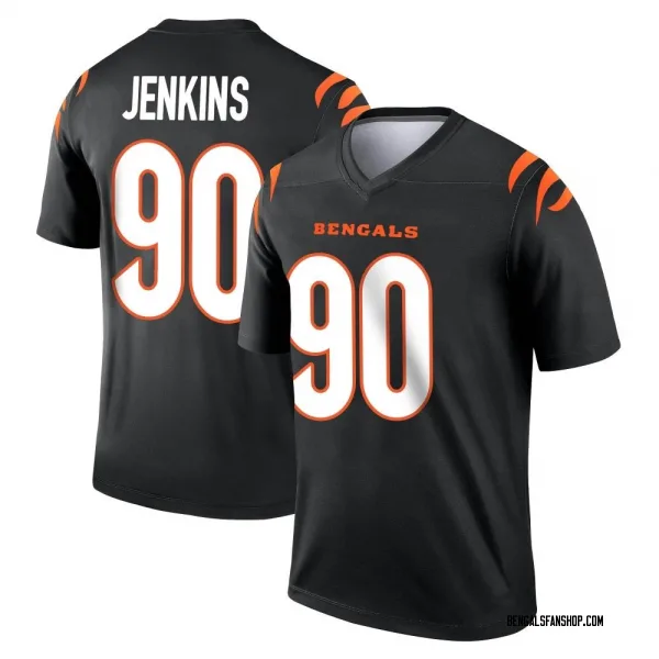 Men's Kris Jenkins Jr. Cincinnati Bengals Legend Black Jersey