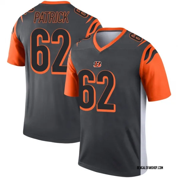Men's Lucas Patrick Cincinnati Bengals Legend Silver Jersey