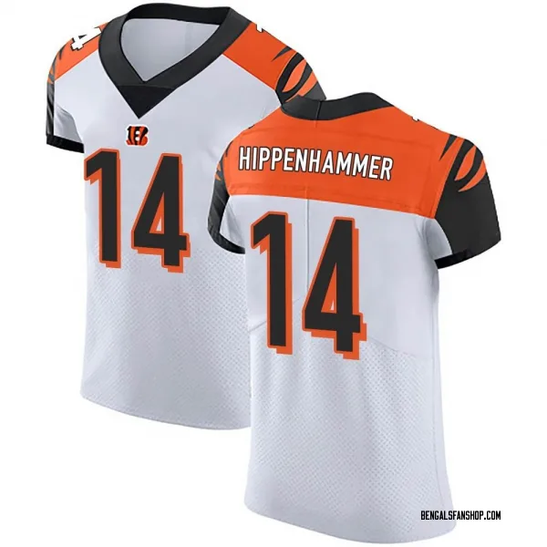 Men's Mac Hippenhammer Cincinnati Bengals Elite White Vapor Untouchable Jersey