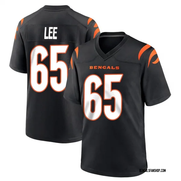 Men's Matt Lee Cincinnati Bengals Game Black Team Color Jersey
