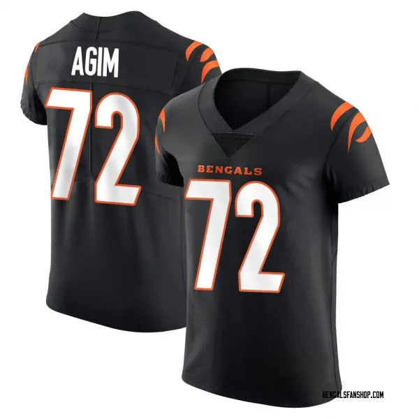 Men's McTelvin Agim Cincinnati Bengals Elite Black Team Color Vapor Untouchable Jersey