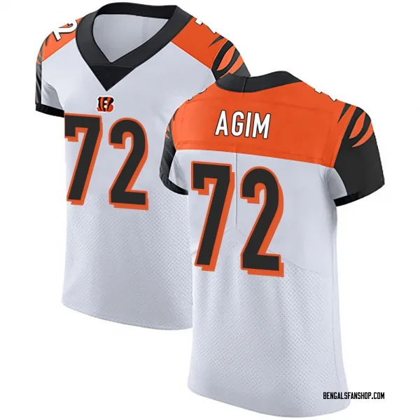 Men's McTelvin Agim Cincinnati Bengals Elite White Vapor Untouchable Jersey