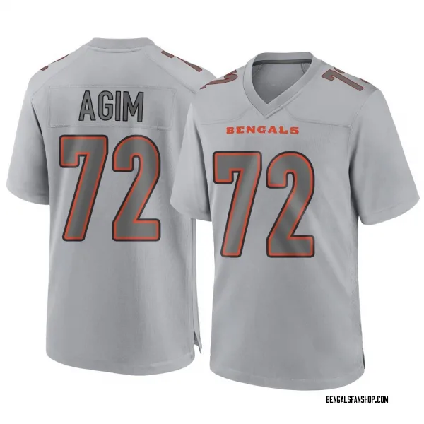 Men's McTelvin Agim Cincinnati Bengals Game Gray Atmosphere Fashion Jersey