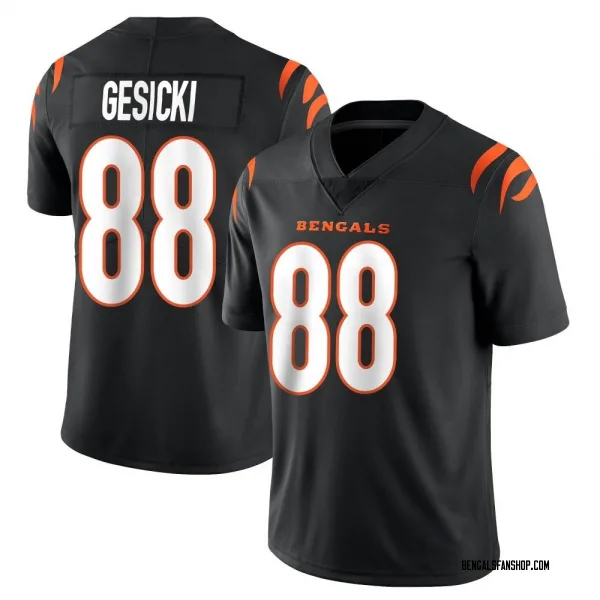 Men's Mike Gesicki Cincinnati Bengals Limited Black Team Color Vapor Untouchable Jersey