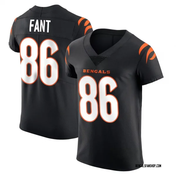 Men's Noah Fant Cincinnati Bengals Elite Black Team Color Vapor Untouchable Jersey