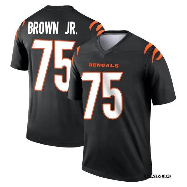 Men's Orlando Brown Jr. Cincinnati Bengals Legend Black Jersey