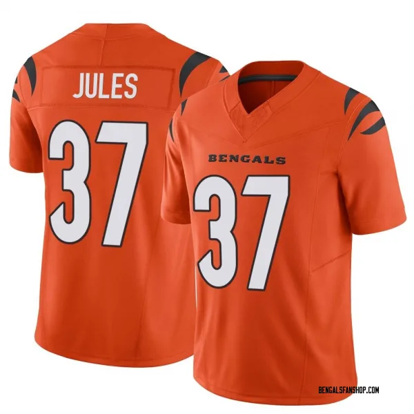 Men's PJ Jules Cincinnati Bengals Limited Orange Vapor F.U.S.E. Jersey
