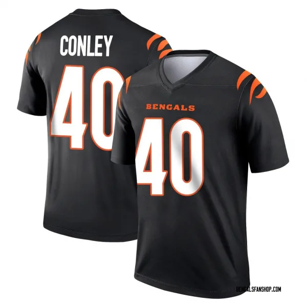 Men's Quali Conley Cincinnati Bengals Legend Black Jersey