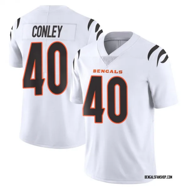 Men's Quali Conley Cincinnati Bengals Limited White Vapor Untouchable Jersey