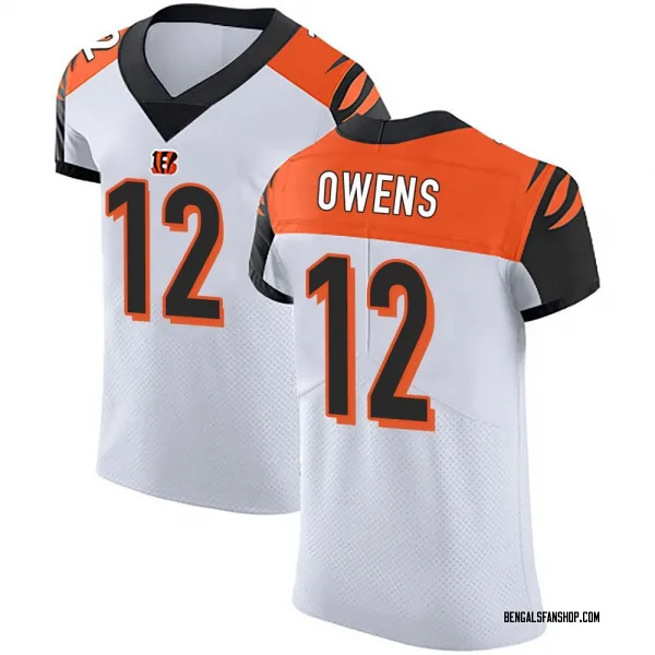 Men's Rashod Owens Cincinnati Bengals Elite White Vapor Untouchable Jersey