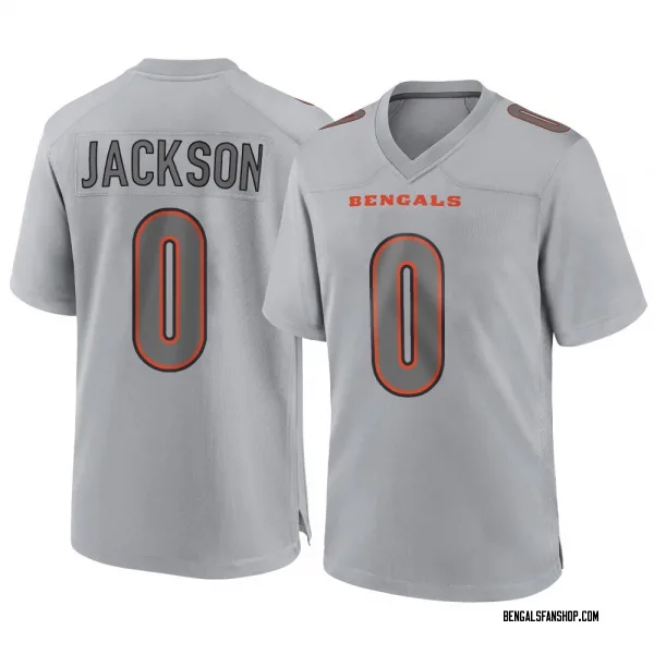 Men's Raymond Jackson Cincinnati Bengals Game Gray Atmosphere Fashion Jersey