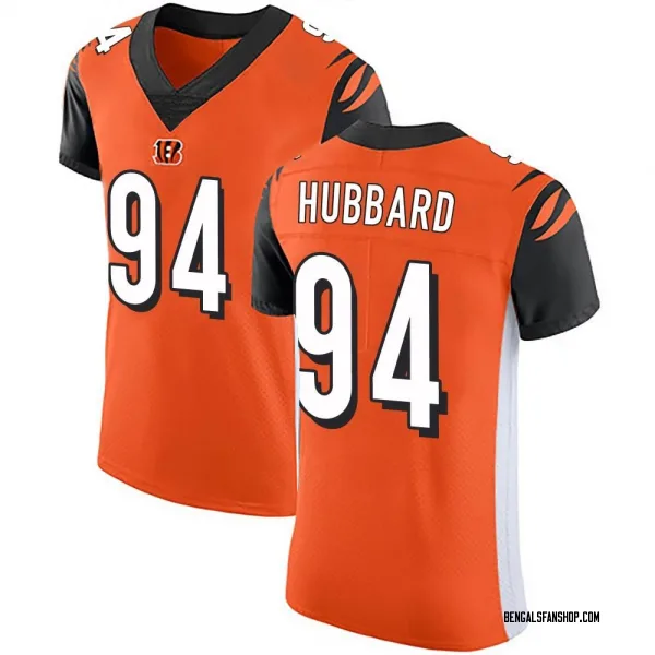 Men's Sam Hubbard Cincinnati Bengals Elite Orange Alternate Vapor Untouchable Jersey