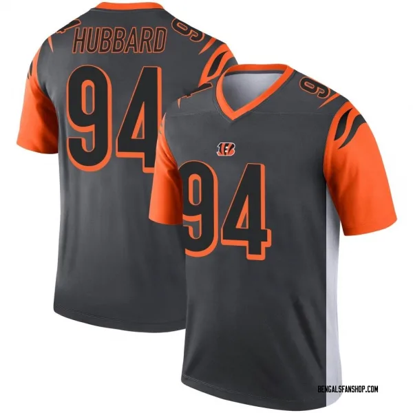 Men's Sam Hubbard Cincinnati Bengals Legend Silver Jersey